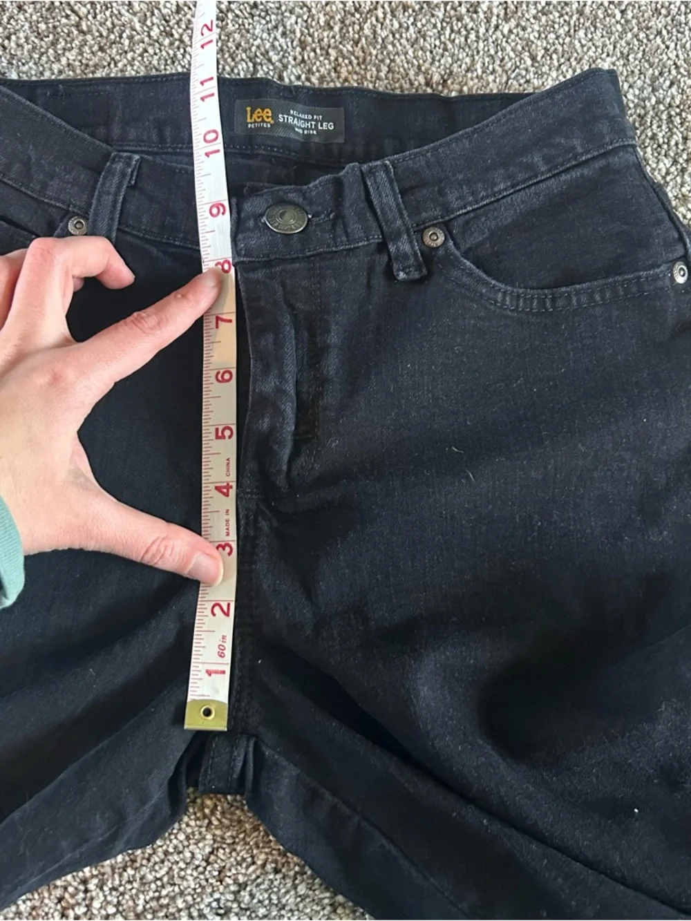 [Lee] Relaxed Straight Leg Jeans